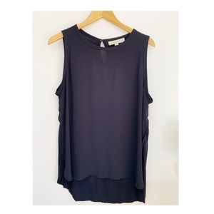 Loft button-back shell